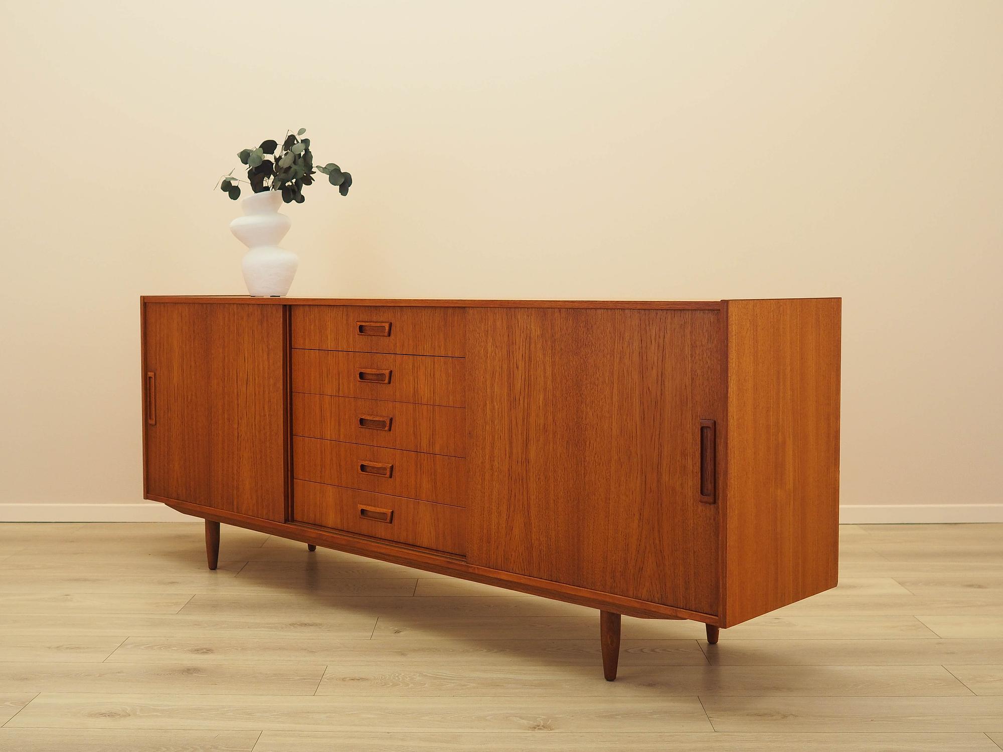 Teak-Sideboard Braun 4