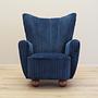 Armchair Velour Dark Blue 1