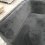 Nora 2-Sitzer Modul Rechts Velour Matt Dark Grey 8