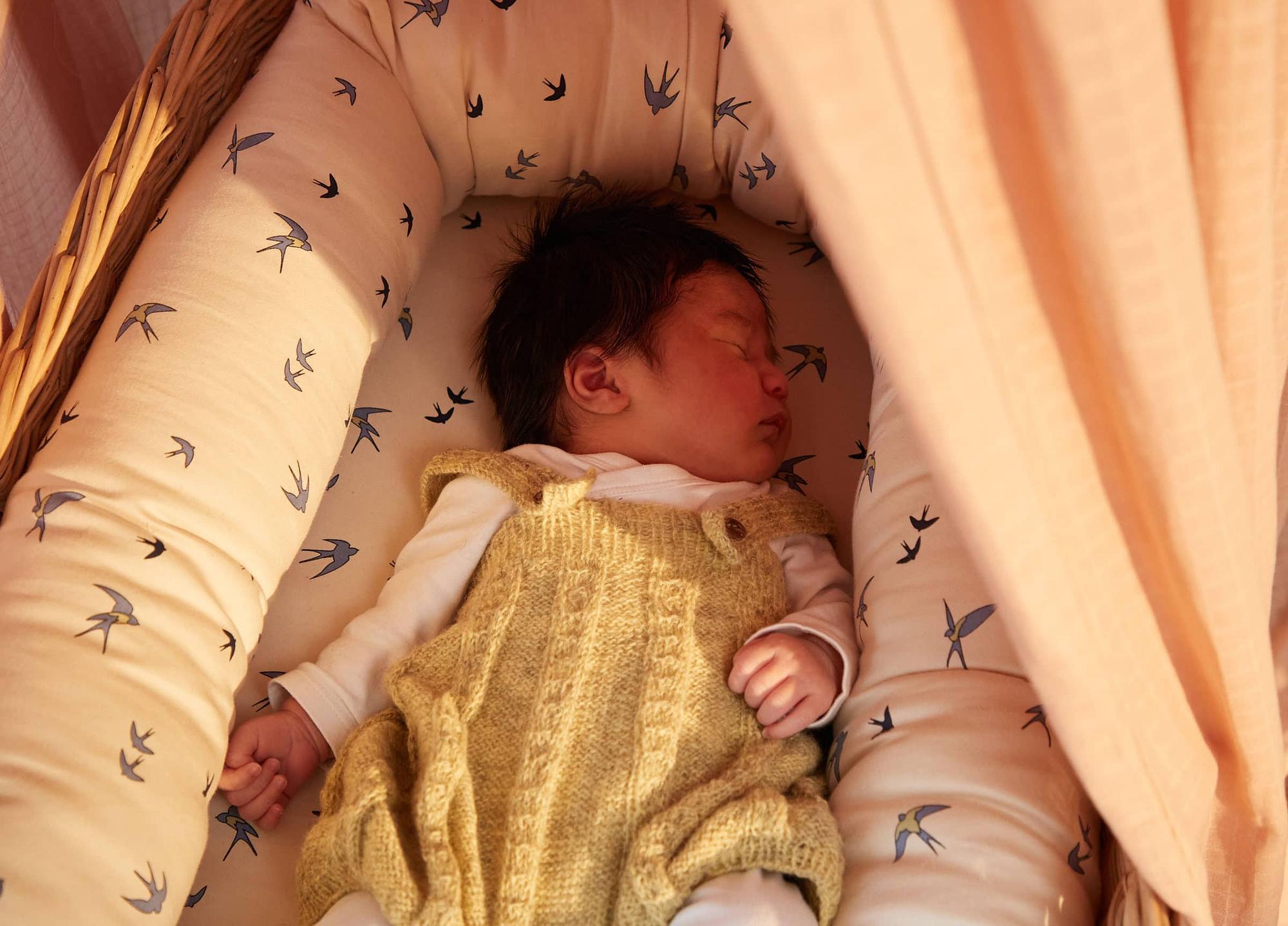 Baldacchino in cotone biologico Blush 2