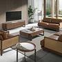 Sessel Leder Braun 3