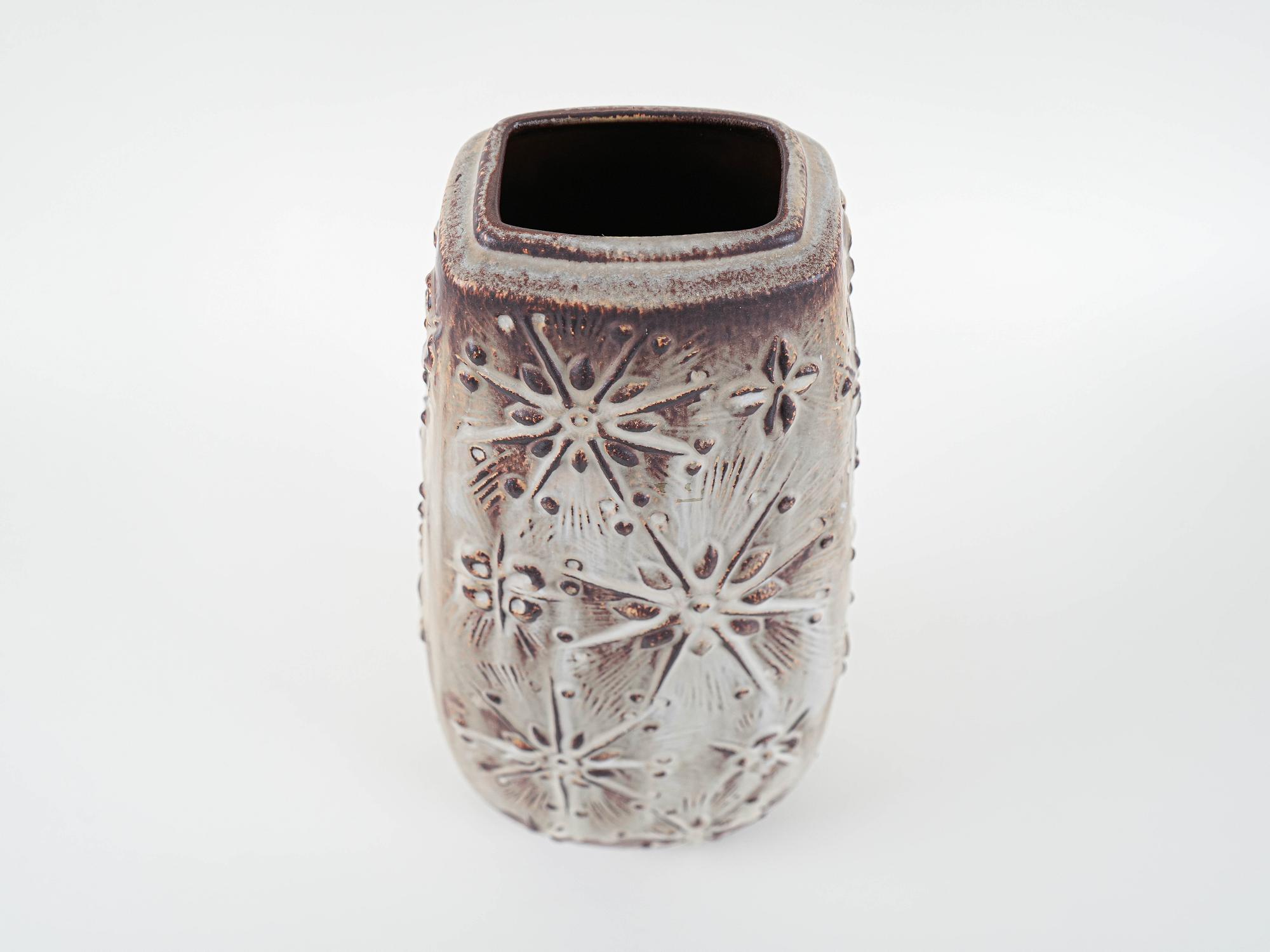 Ceramic Vase Beige 1960s 5
