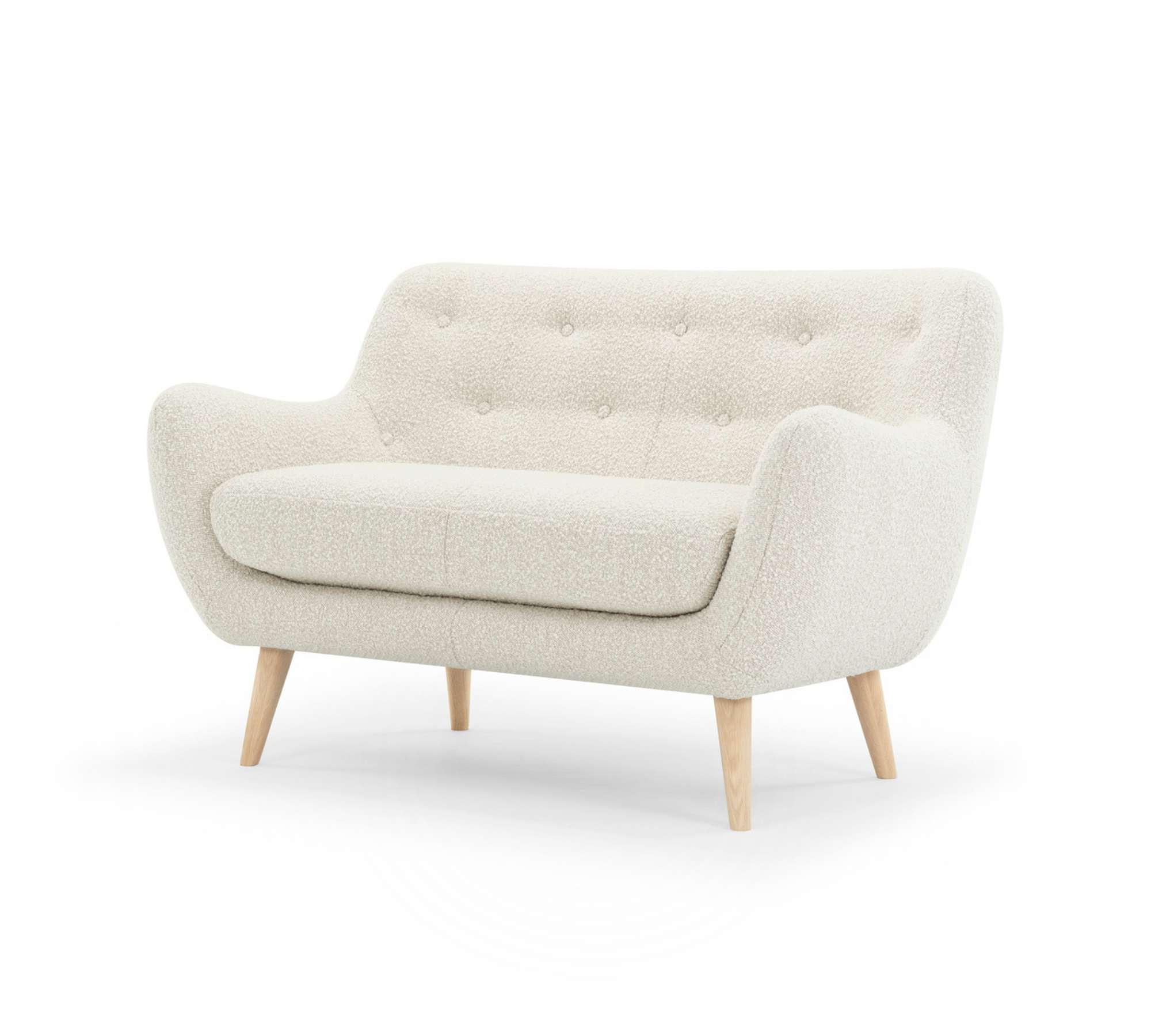 Herman 2-Sitzer Sofa Maya Cream 0