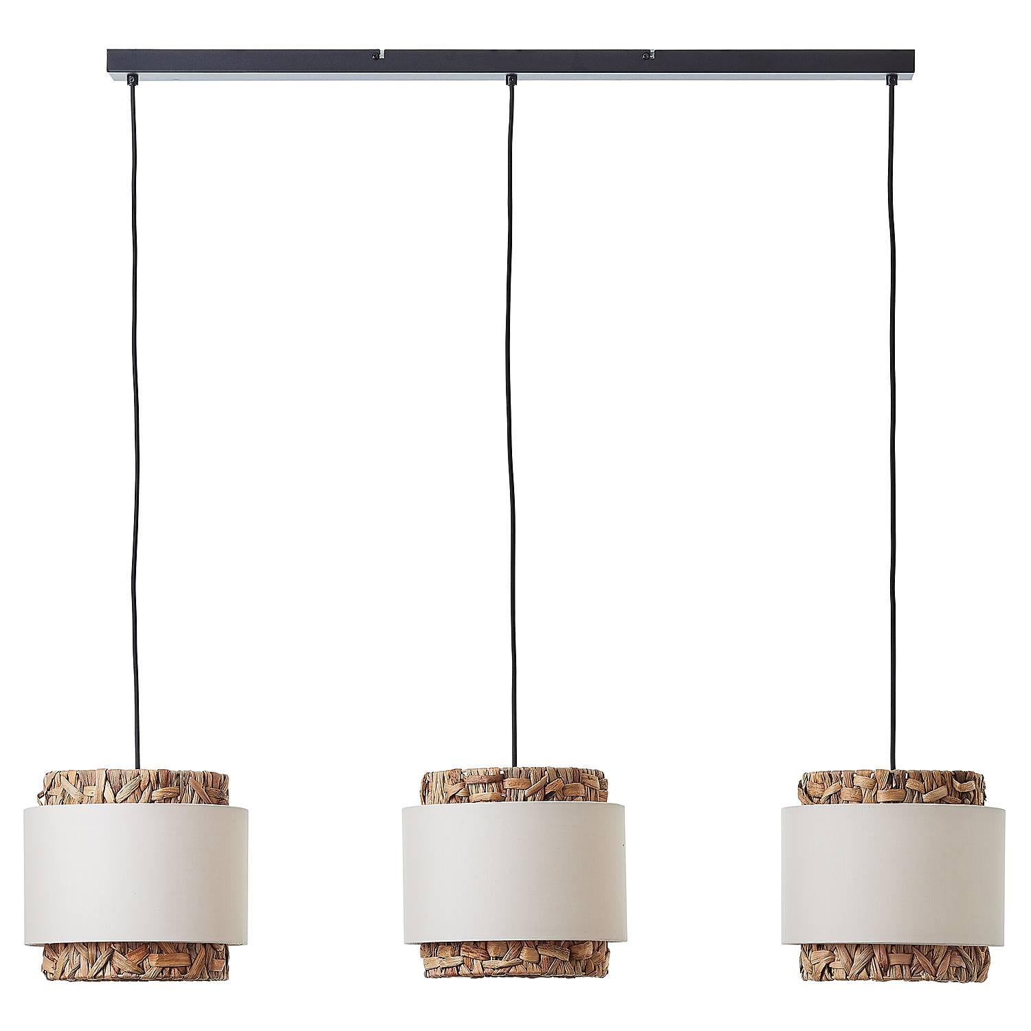 Pendant lamp Waterlilly II Linen Plant leaf 4