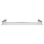 Ablage Apollo Aluminium Glas Silber Milchglas 1