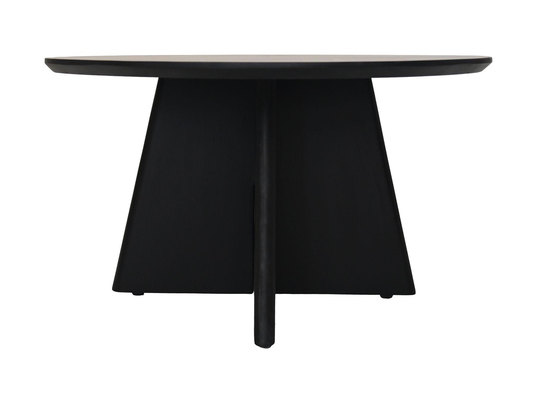 Runder Esstisch mit Kreuzbein ø80cm 2