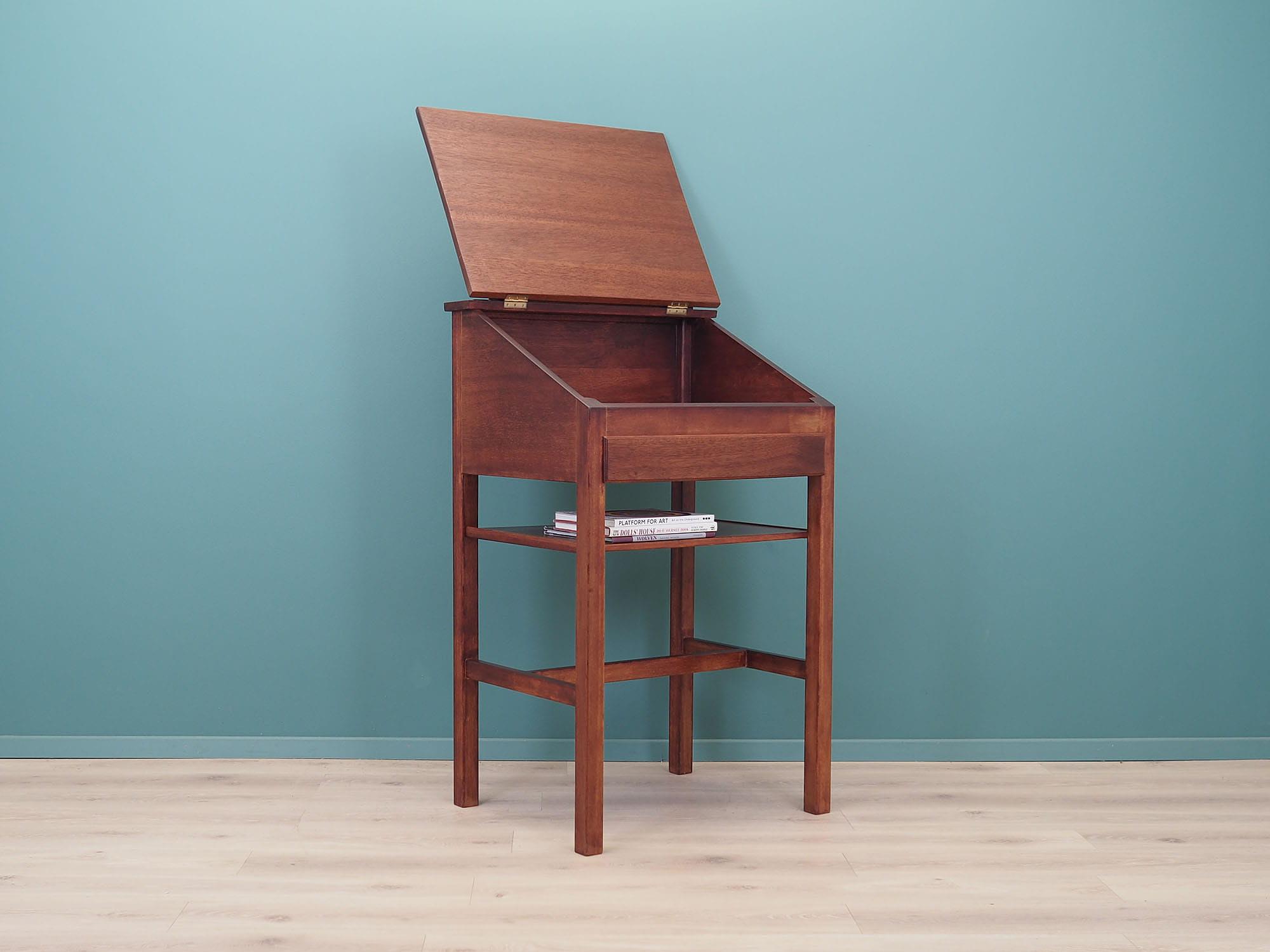 Mahogany Secretary 1960s 5