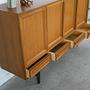 Highboard Eiche 1960er Jahre 5