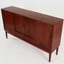 Highboard Teak Brown 1970s 7