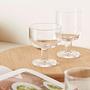 6x Tavern Trinkglas Wide  Transparent 0,24 l 3