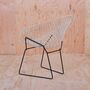 Bertoia Diamond Chair Stahl Weiß 3