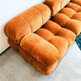 Camaleonda Sofa Chenille Stoff Orange Curry 6