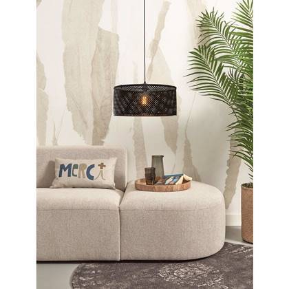 Java Pendant Lamp Bamboo Black 4