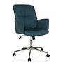 SOLAO 400 Office Chair Swivel with Casters Petrol 6