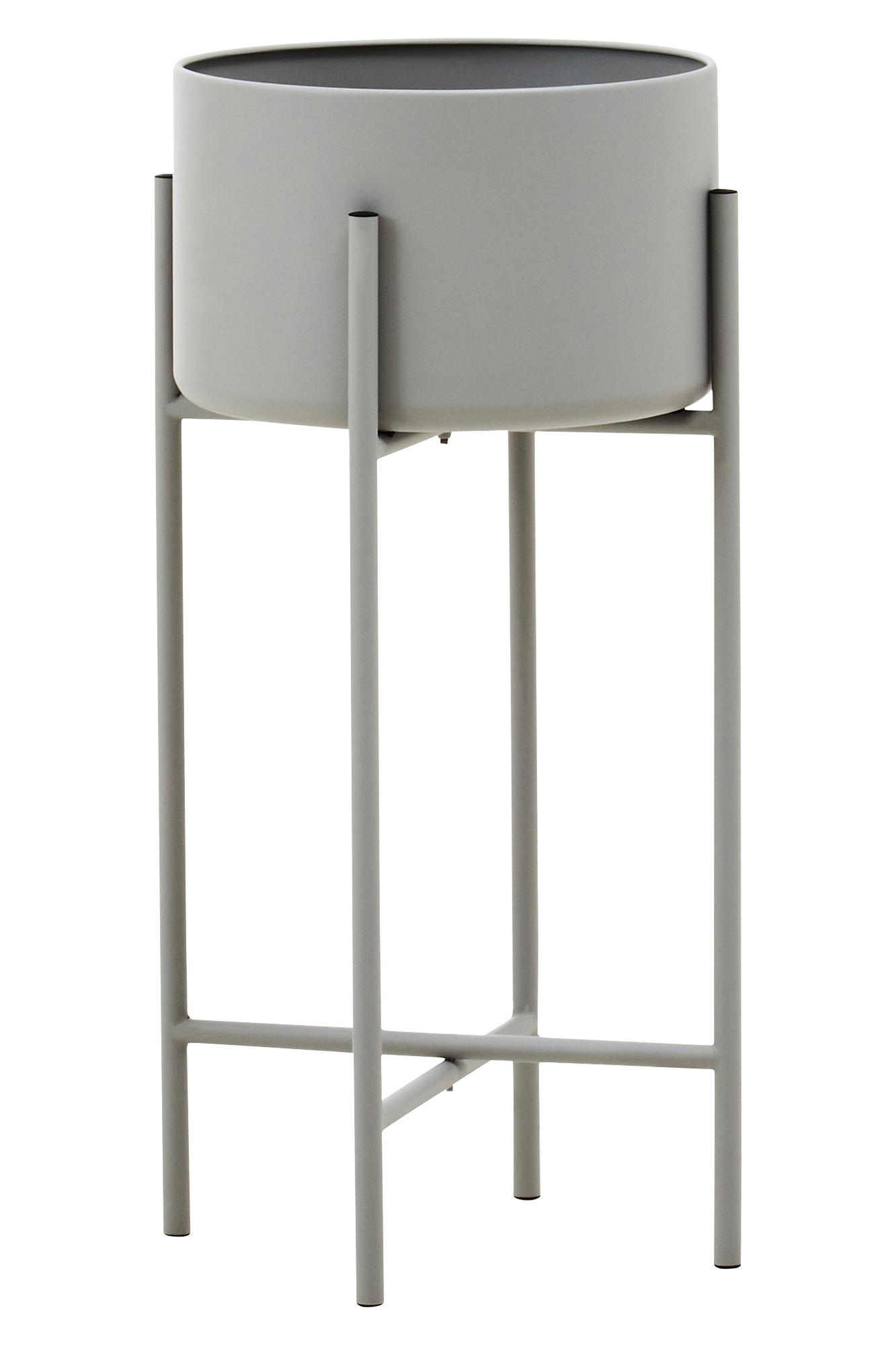 Trosa Groß Standblumenkübel Grau
 4