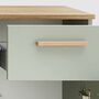 Badezimmerschrank Eichendekor Salbei 5
