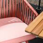 2x Noxi Gartenstuhl Stahl Polyester Flamingorosa 2