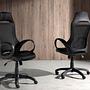 Office chair Swivel Mesh fabric Black 1