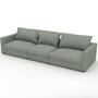 Flayr 3-Sitzer Sofa Webstoff Schiefergrau 1