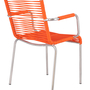Fiam Mya Spaghetti Stapelsessel Orange 1