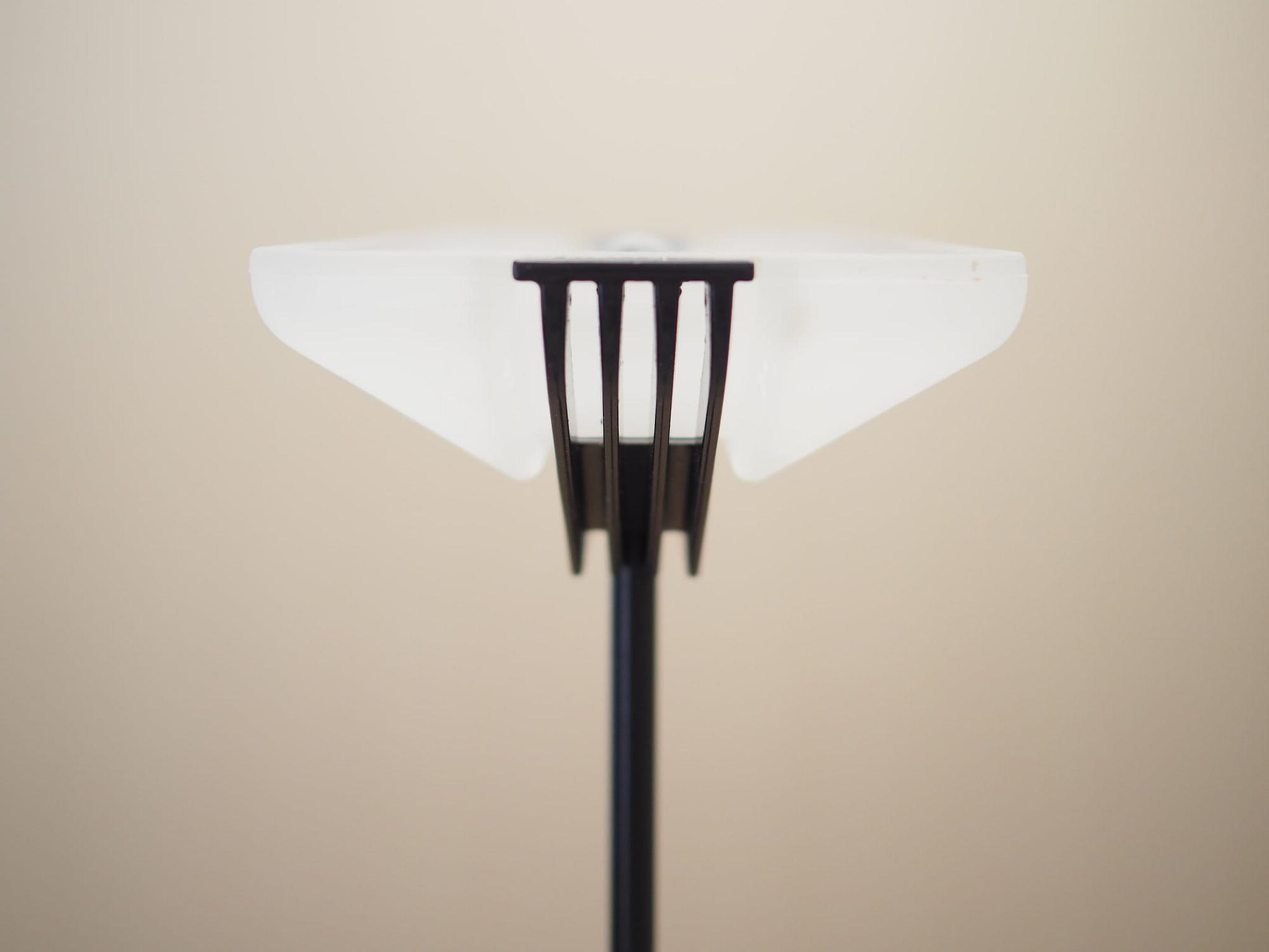 Floor lamp Metal Glass 1970s 4