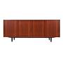 Teak sideboard brown 1970s 0