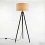 Floor Lamp Orbis 1-Light Solid Pine Terry Cloth 3