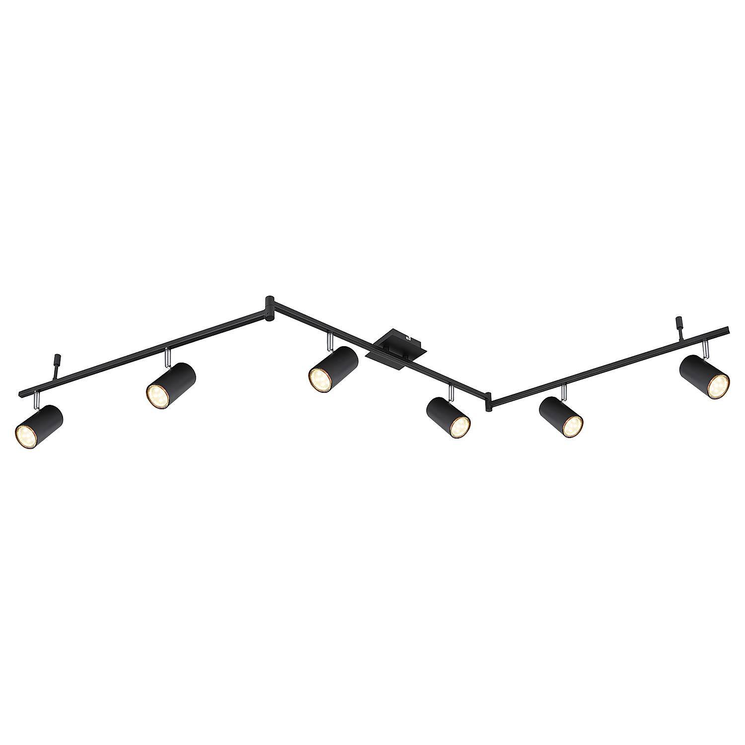 Robby Spotlight Iron Black 6-flame 0