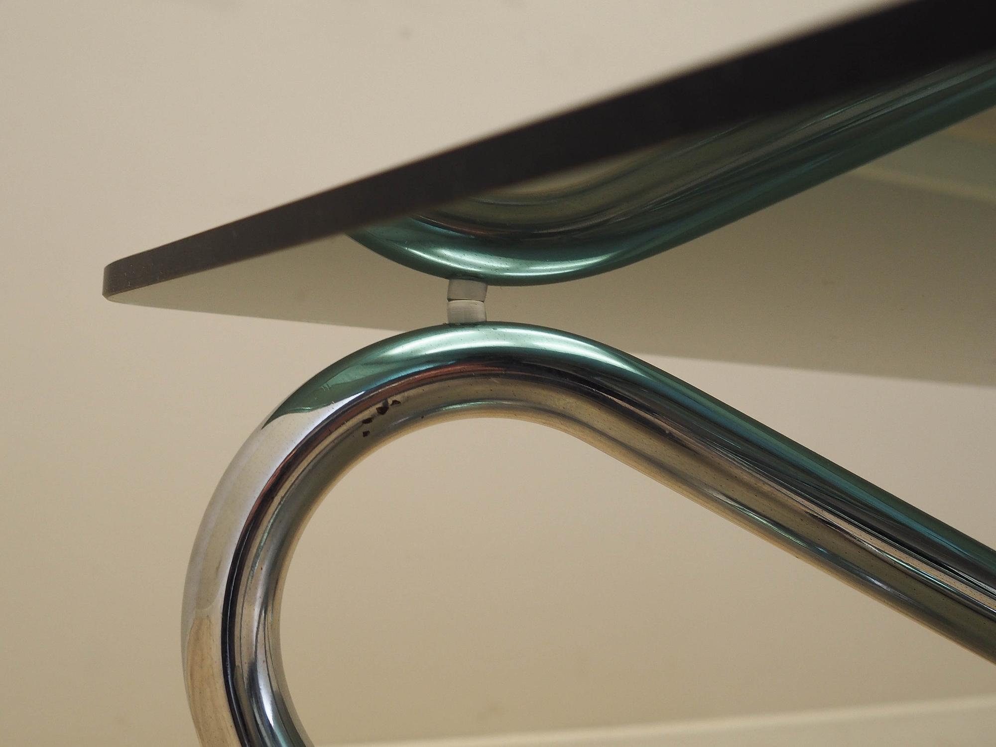 Coffee table Glass 1970s 10