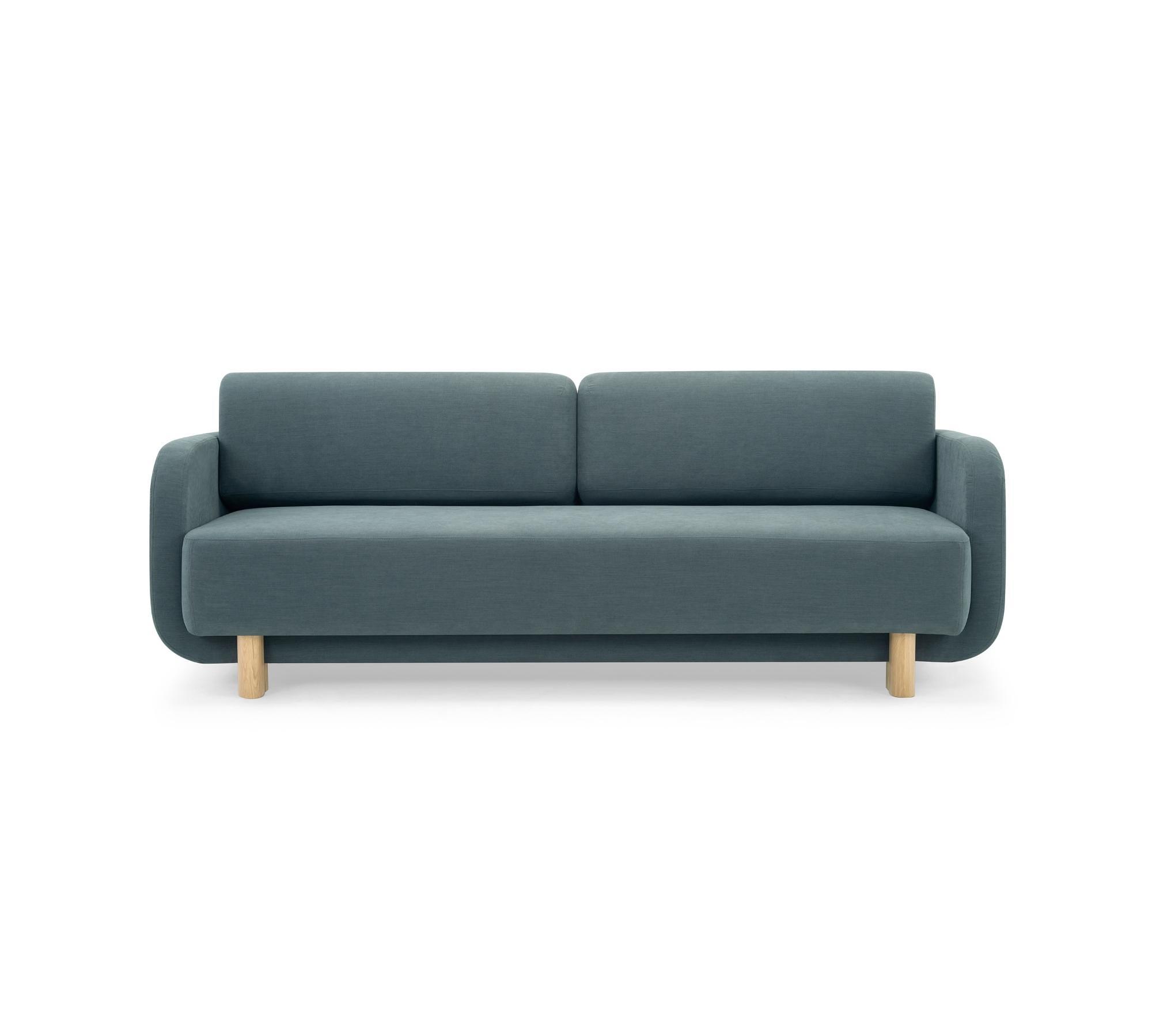 Clara Sofa Bed Forest Dust Blue 0