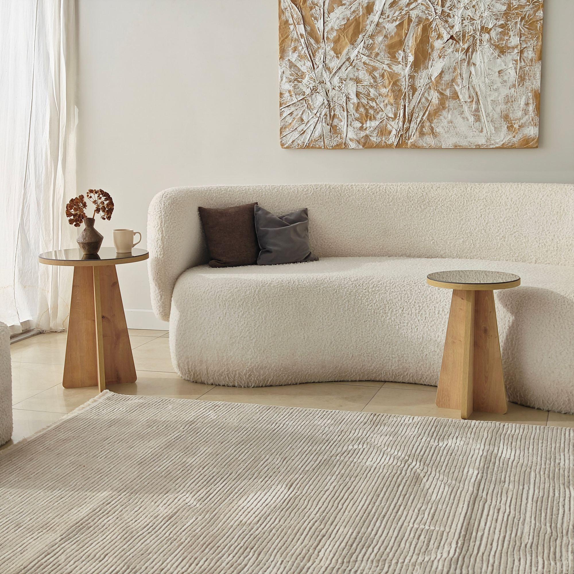 Luna 2 Set di 2 tavolini laterali effetto Rovere Zaffiro 7