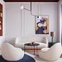 Design-Award-Winning Paula Sofa 2-Sitzer Maya Cream 1