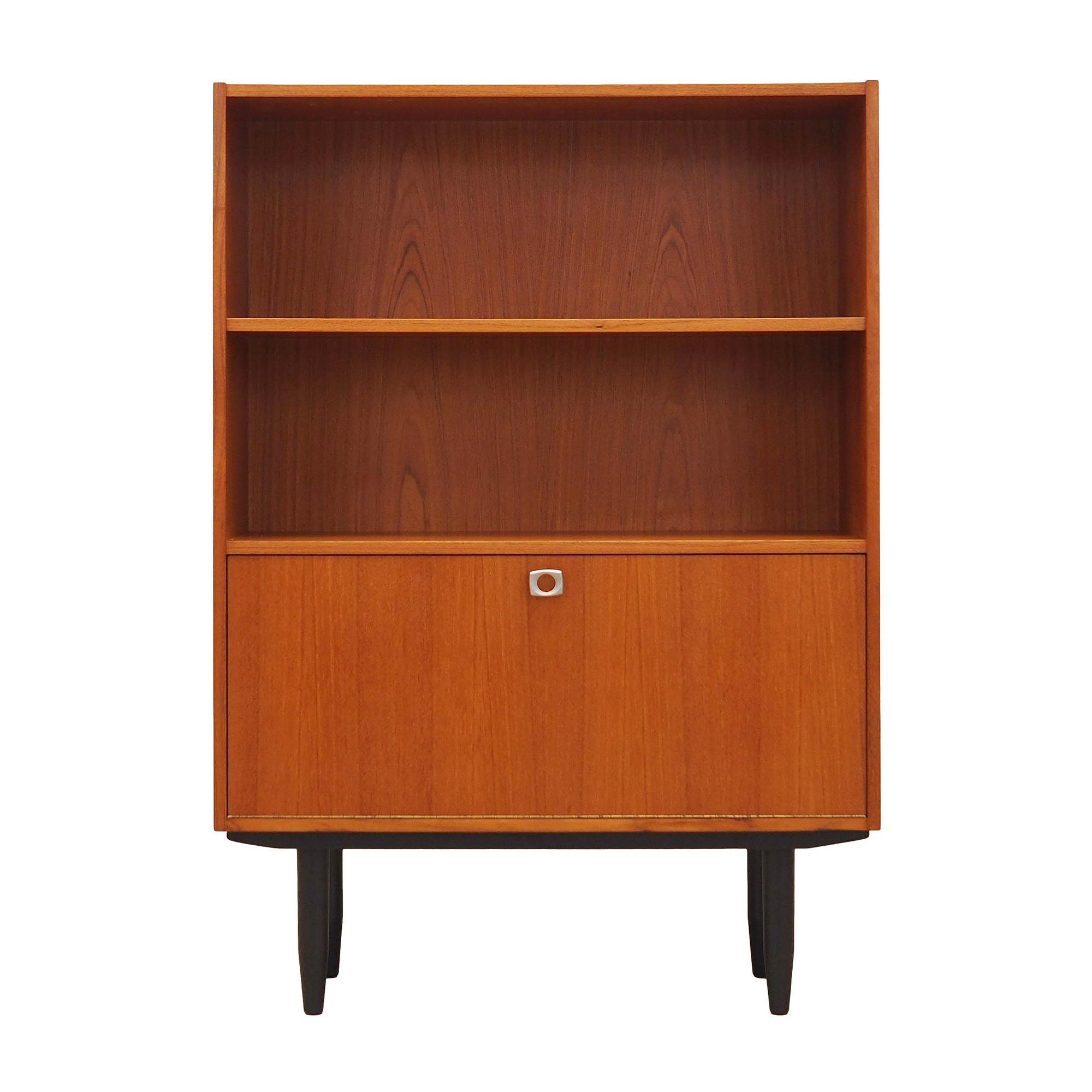 Teak bookcase Brown 1960s 0