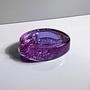 Vintage Palo Santo Bowl Alexandrite glass Murano 1970s 3