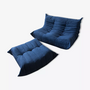 Togo Lounge Set 2-tlg. Textil Marineblau 0