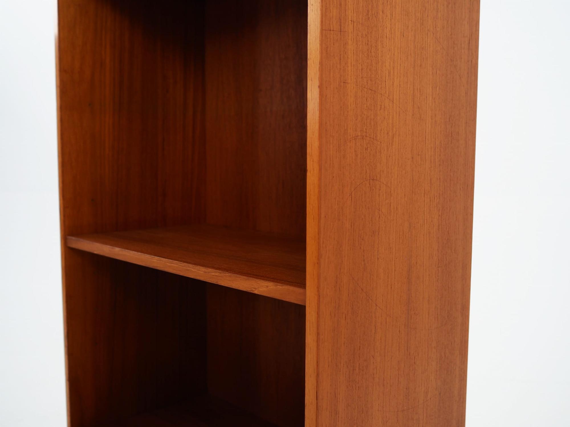 Bookshelf Teak Brown 1970s 14