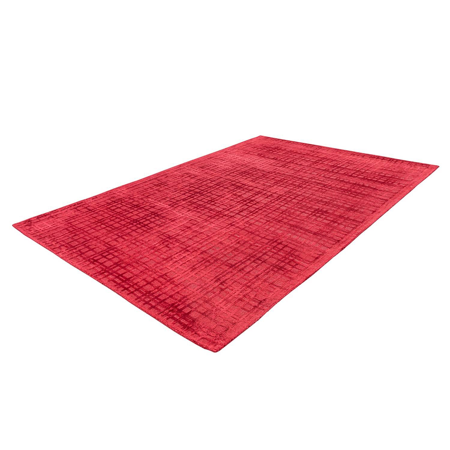 Kurzflorteppich Karma 125 Kirschrot 3