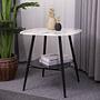 Ladis Beistelltisch Glas Metall 2
