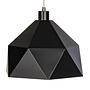 Pendant lamp Armour 1-bulb Black 0