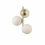 Lilly II Pendelleuchte 3-flammig Glas Metall Gold 1