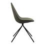 Ottawa dining chair York leather olive green 1