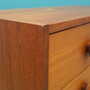 Vintage chest of drawers Teak wood Brown 1960s 6