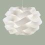 Pendant lamp cloud height adjustable white 1