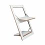 Fläpps Folding Chair Wood White 0