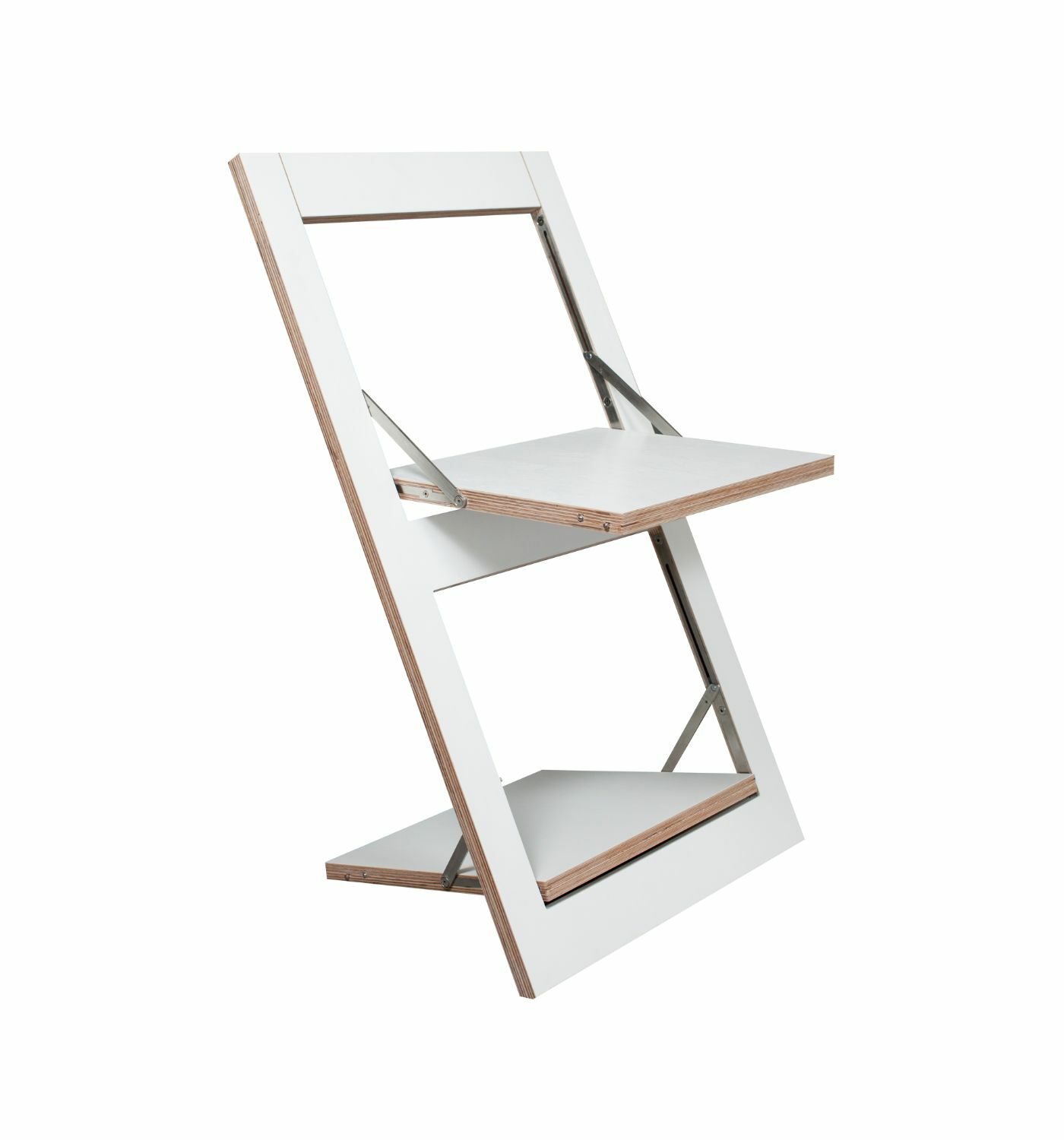 Fläpps Folding Chair Wood White 0