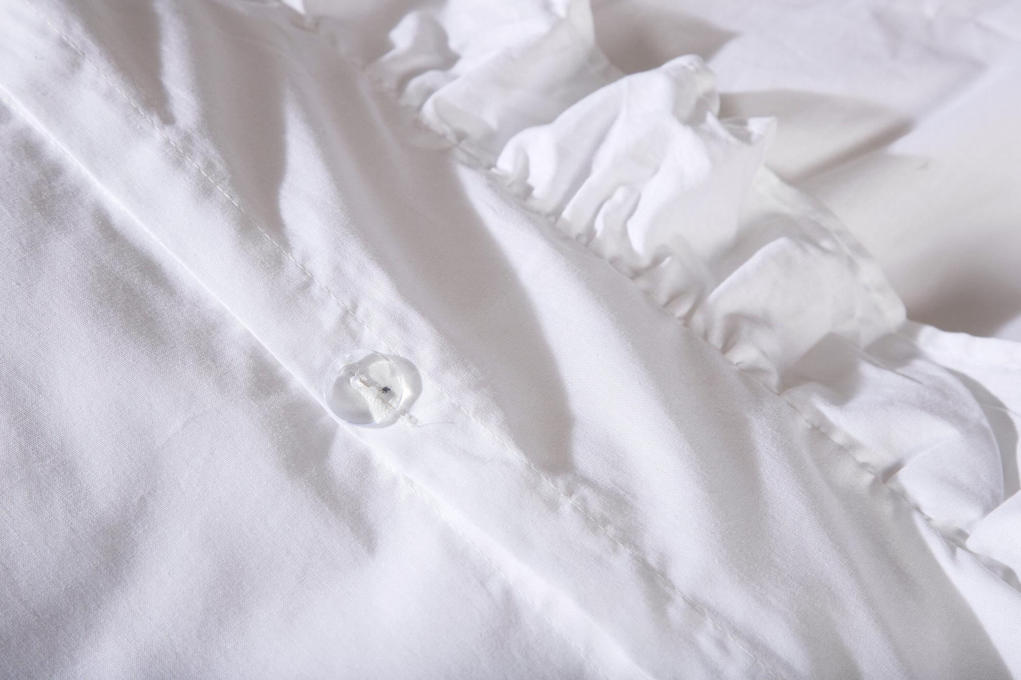 Levi Bedding Cotton with Ruffle White 150x200cm 7