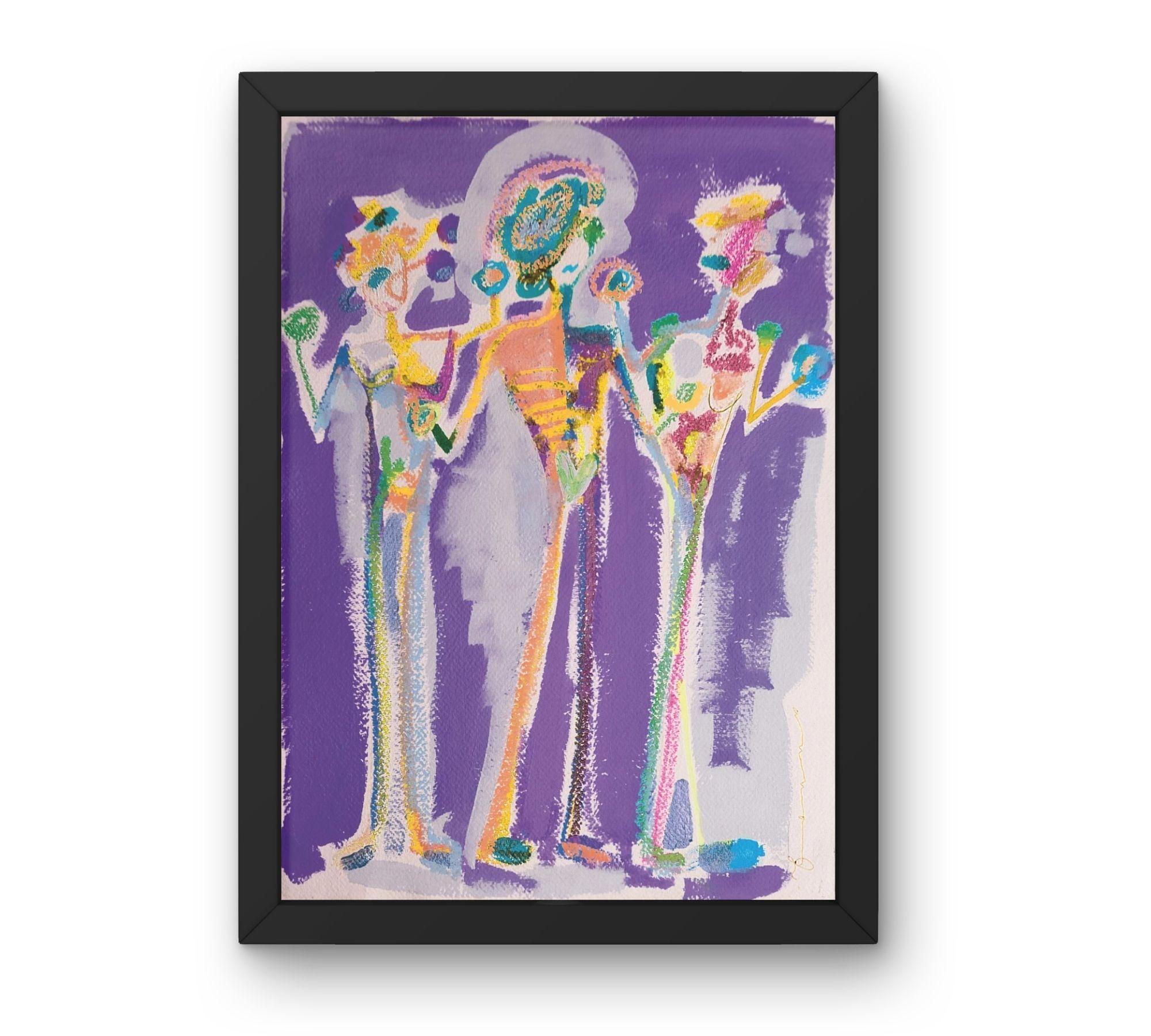 Purple Graces Kunstdruck 0