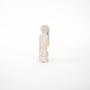 Stone figure Modernist Cream 1980s 5