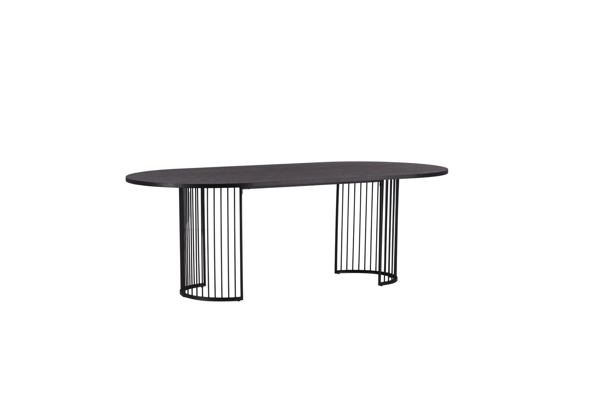 Hamneskär  Dining table  Wood  Black 5