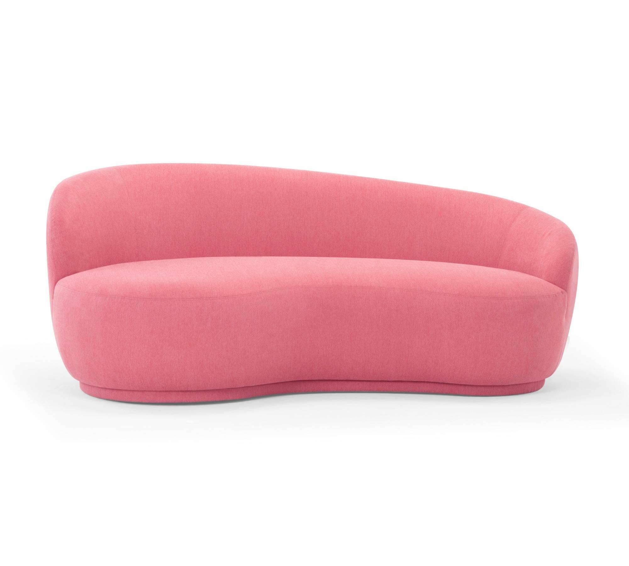 Rose 2,5-Sitzer Sofa Firenze Bubblegum 1